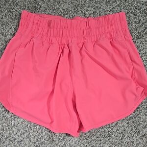 Vibrant Pink Women's Athletic Shorts